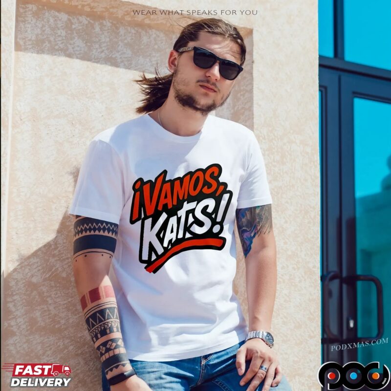 Sam Houston Bearkats Vamos Kats 2025 T Shirt Sam Houston Bearkats Vamos Kats 2025 T Shirt