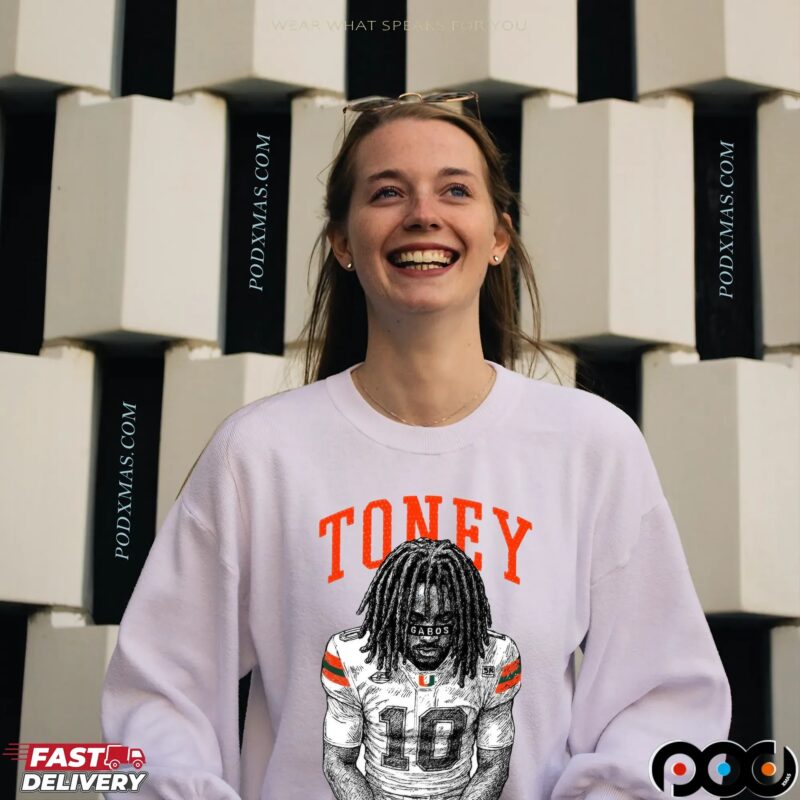 Malachi Toney Miami Hurricanes Football Gabos T Shirt Malachi Toney Miami Hurricanes Football Gabos T Shirt