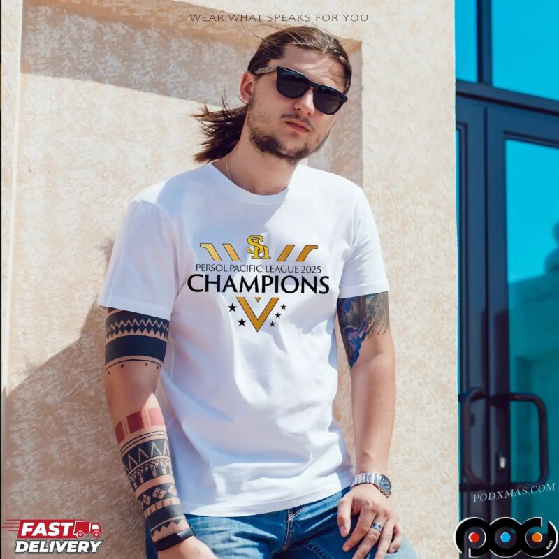 Persol Pacific League 2025 Champions T Shirt Persol Pacific League 2025 Champions T Shirt