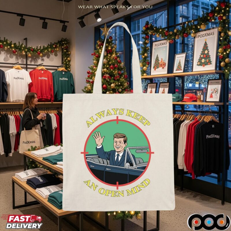 Jfk Always Keep An Open Mind T Shirt