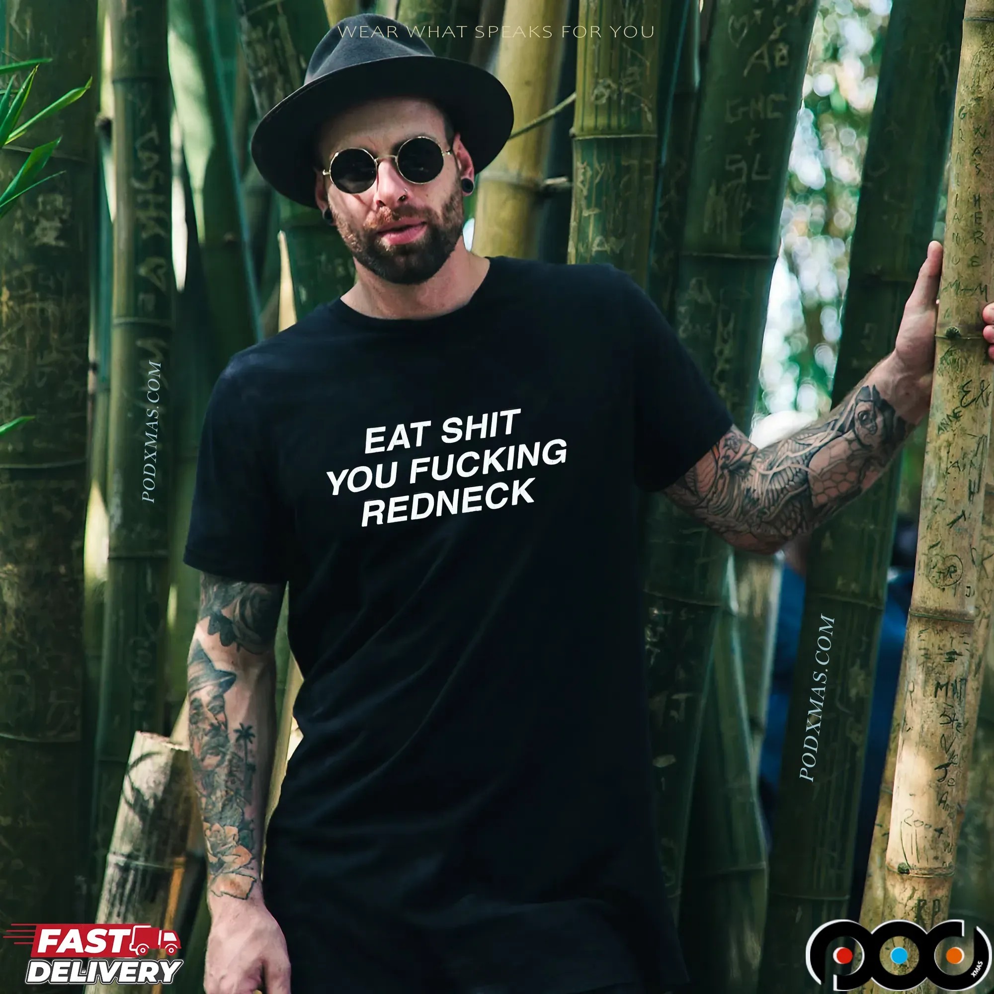 Eat Shit You Fucking Redneck T Shirt