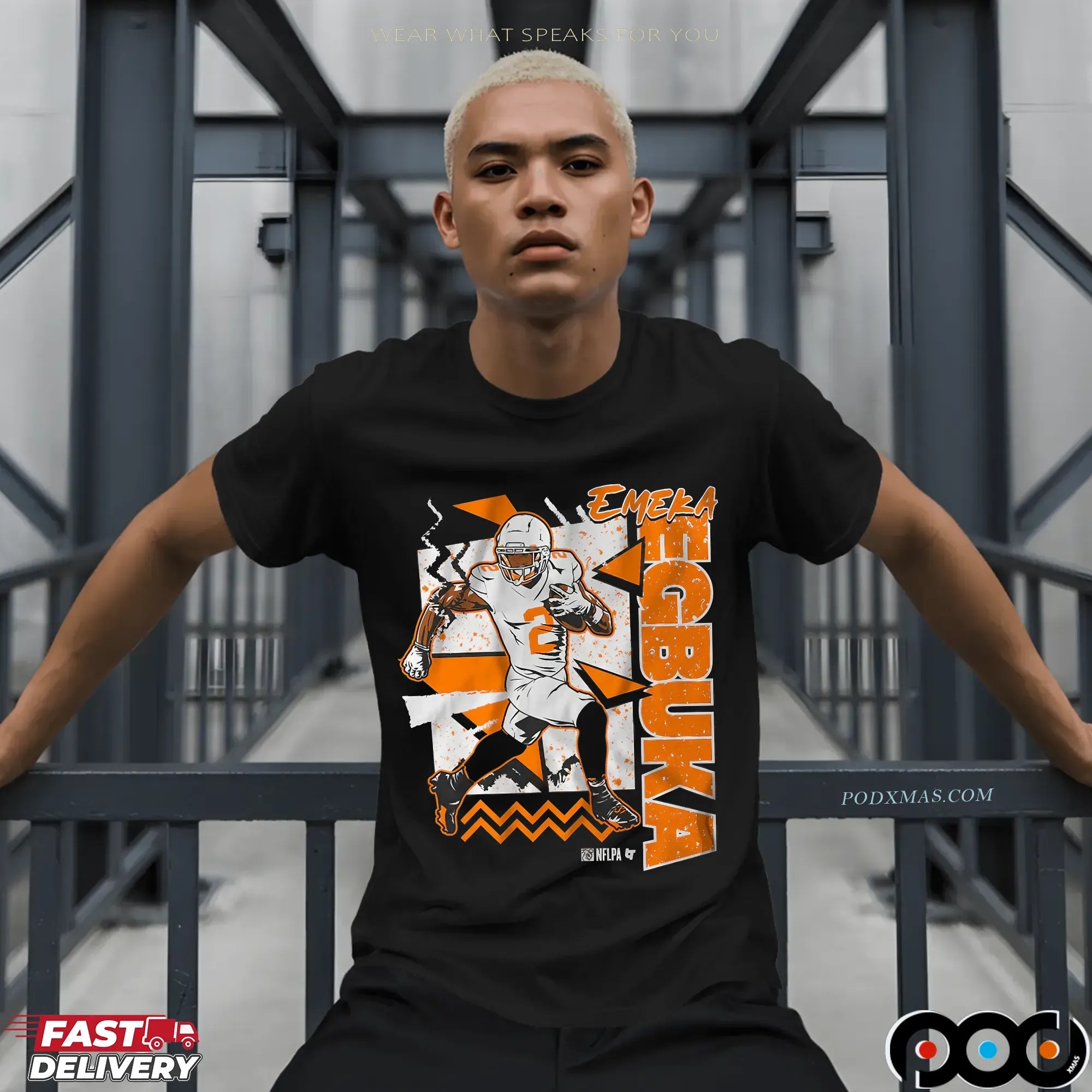 Emeka Egbuka Tampa Bay Vintage Throwback T Shirt