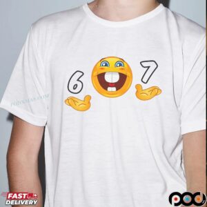 Emoji 6 7 shirt