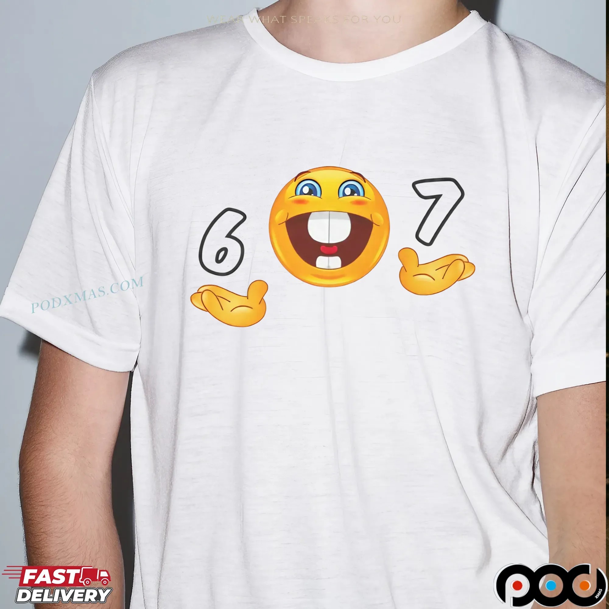 Emoji 6 7 shirt