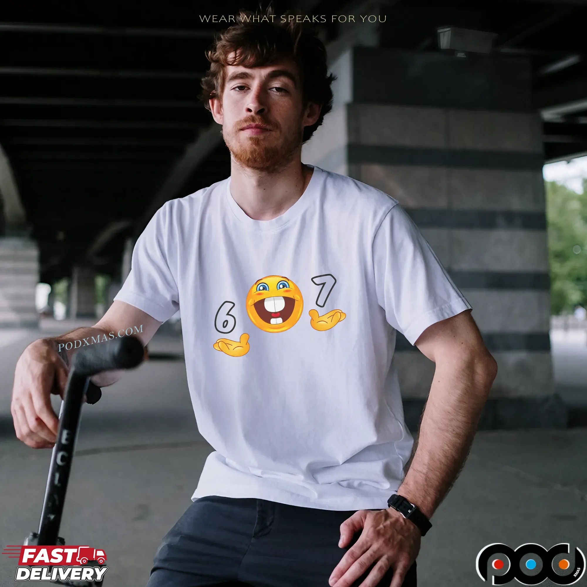 Emoji 6 7 shirt