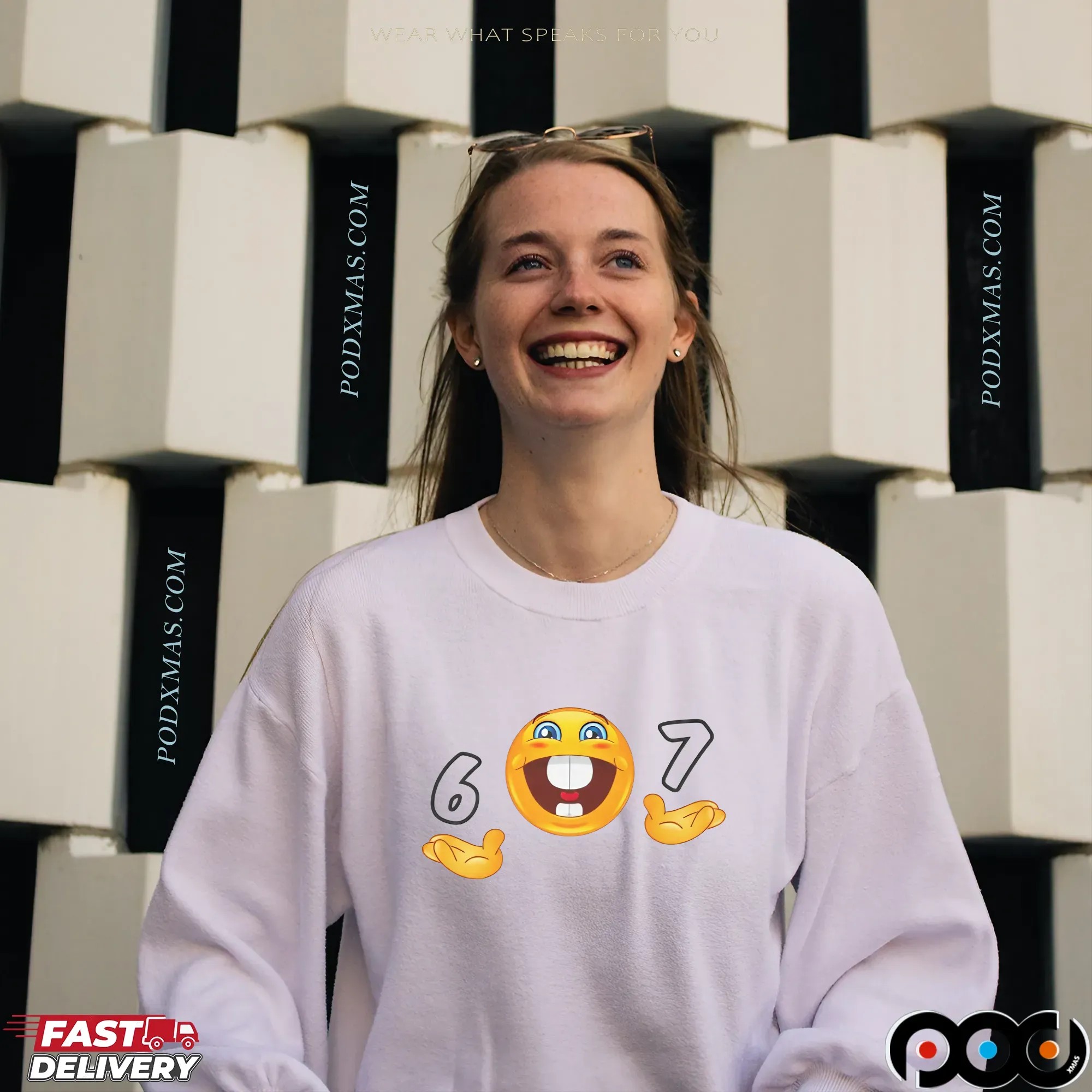 Emoji 6 7 shirt