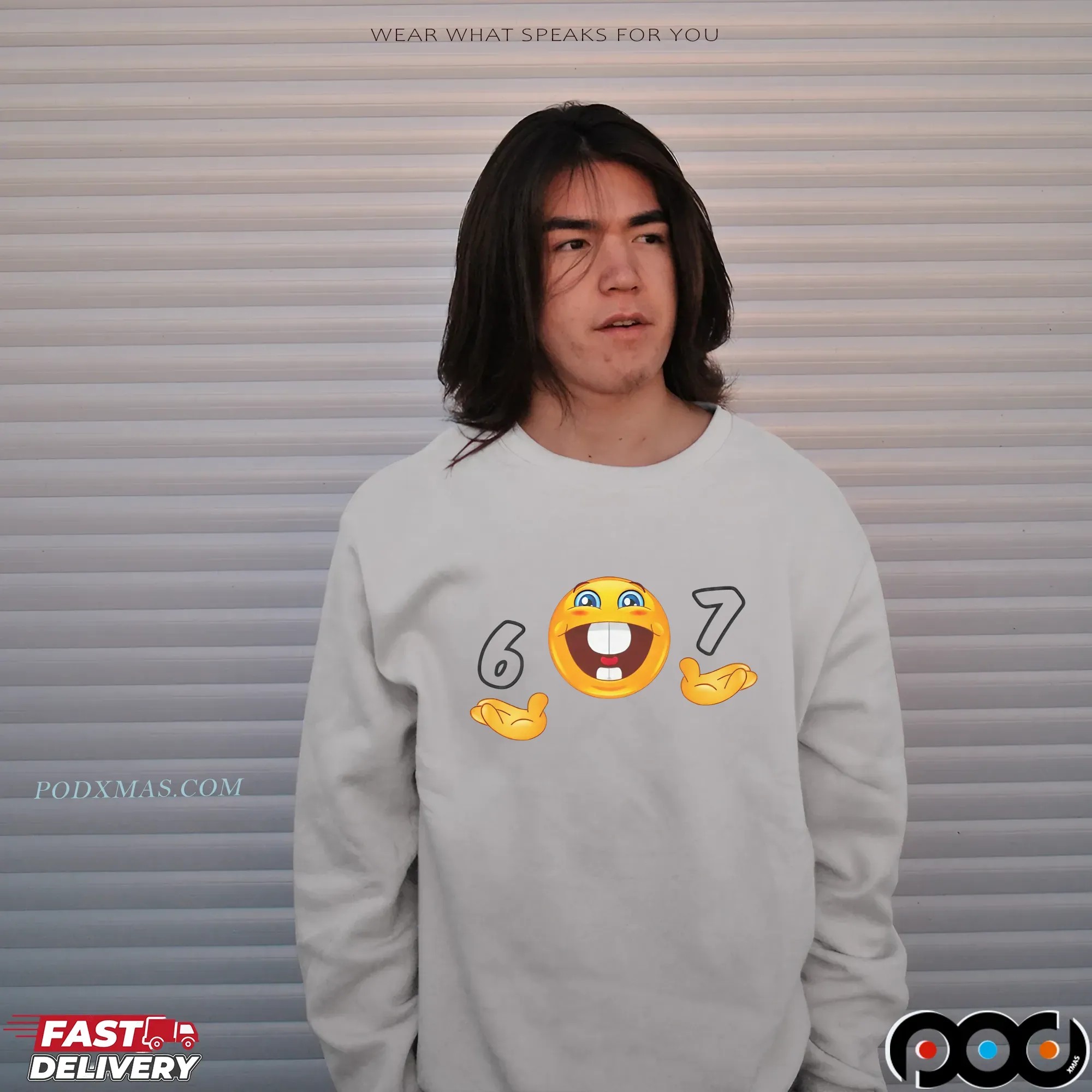 Emoji 6 7 shirt