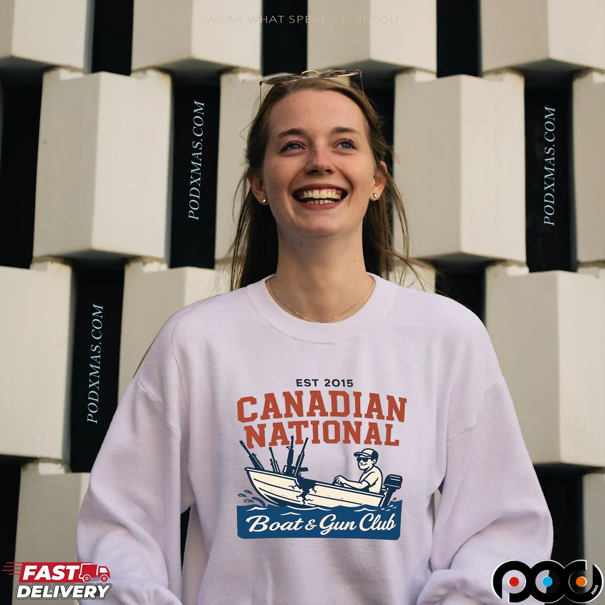Est 2015 Canadian National Boat and Gun Club T Shirt
