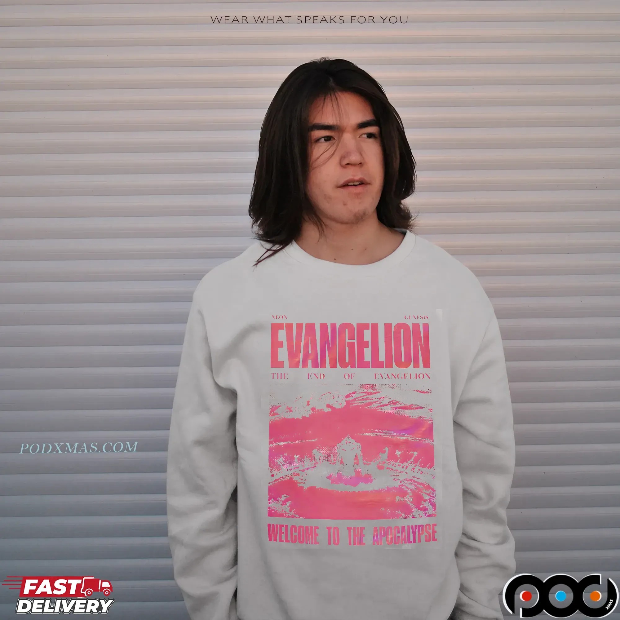 Evangelion The End Of Evangelion Welcome To The Apocalypse T Shirt