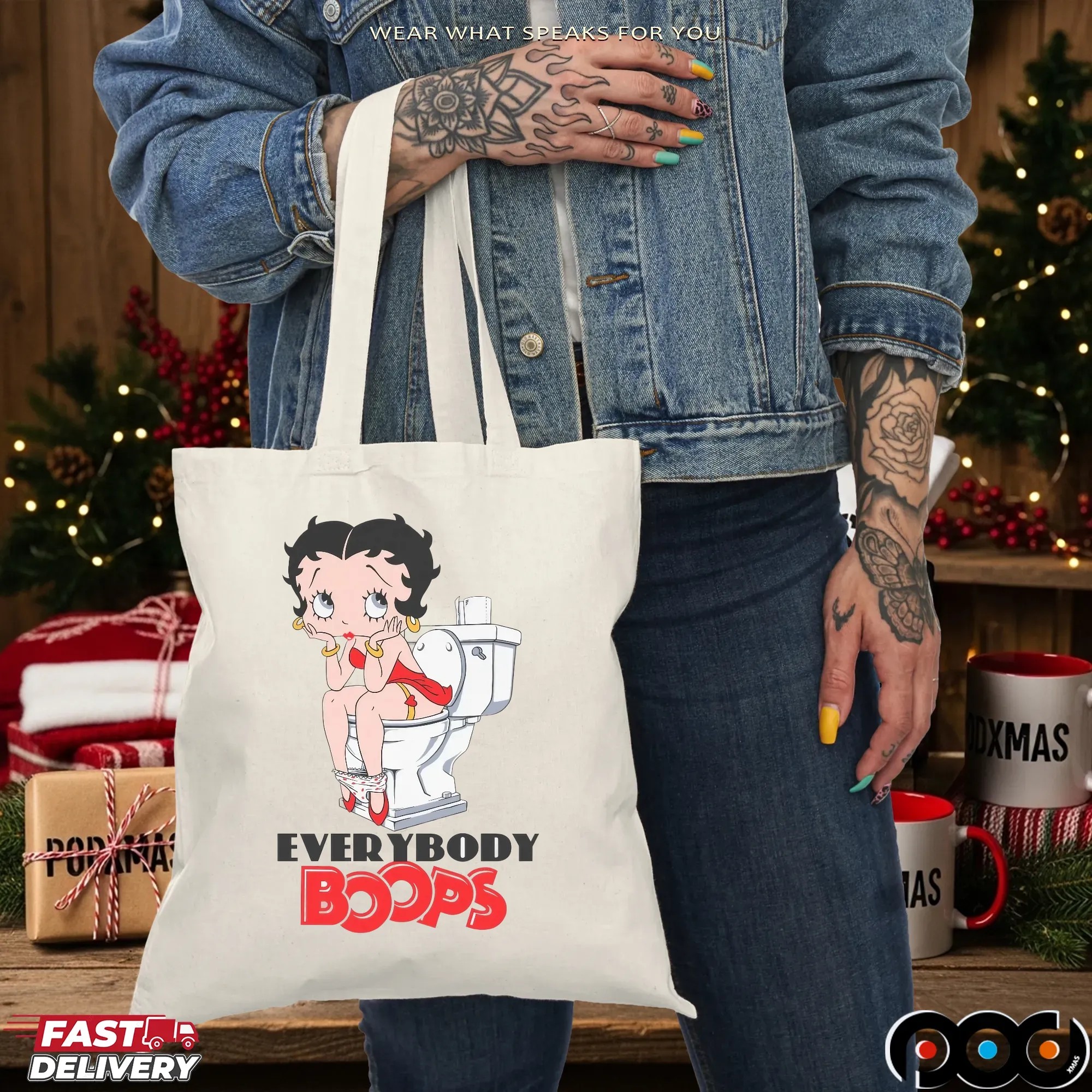 Everybody Boops Betty Boop Parody T Shirt