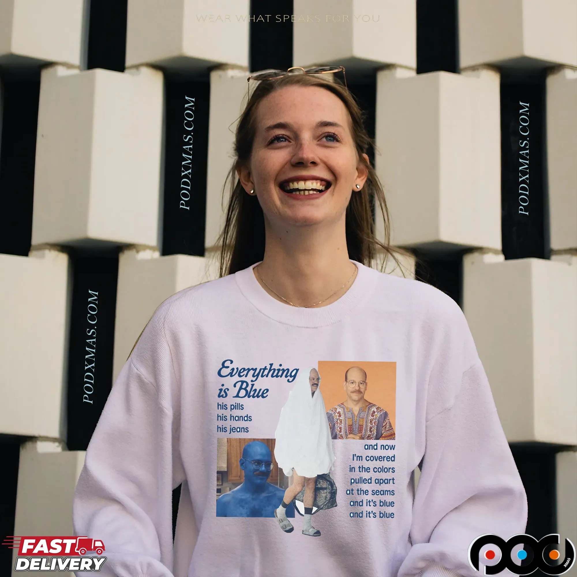 Everything Is Blue His Pills His Hands His Jeans David Cross As Tobias Fünke In Arrested Development T Shirt