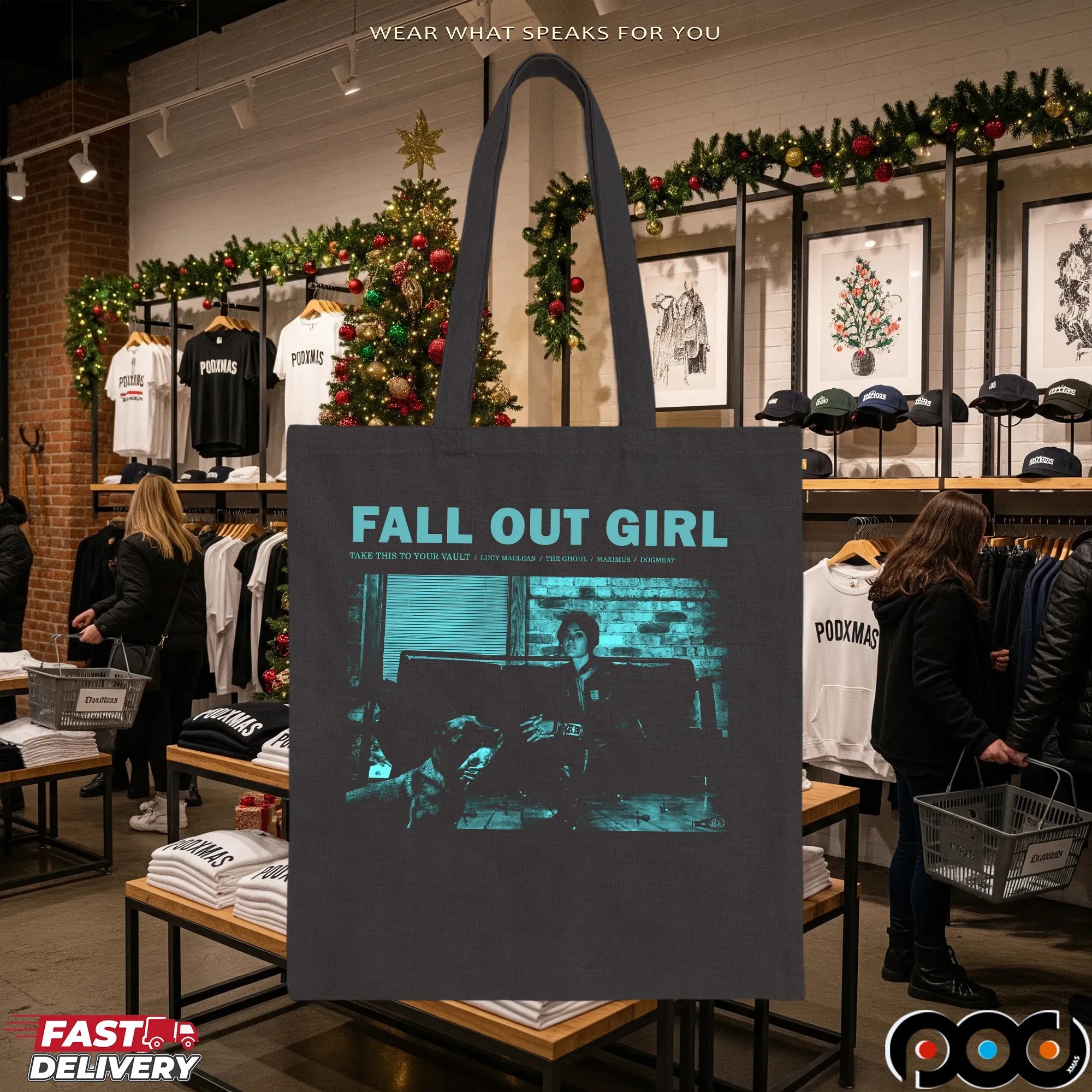 Fall Out Girl Take This To Your Vault Graphic T Shirt