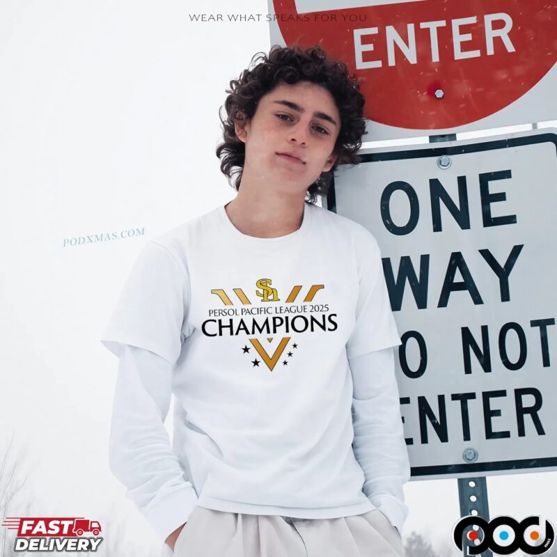 Persol Pacific League 2025 Champions T Shirt Persol Pacific League 2025 Champions T Shirt