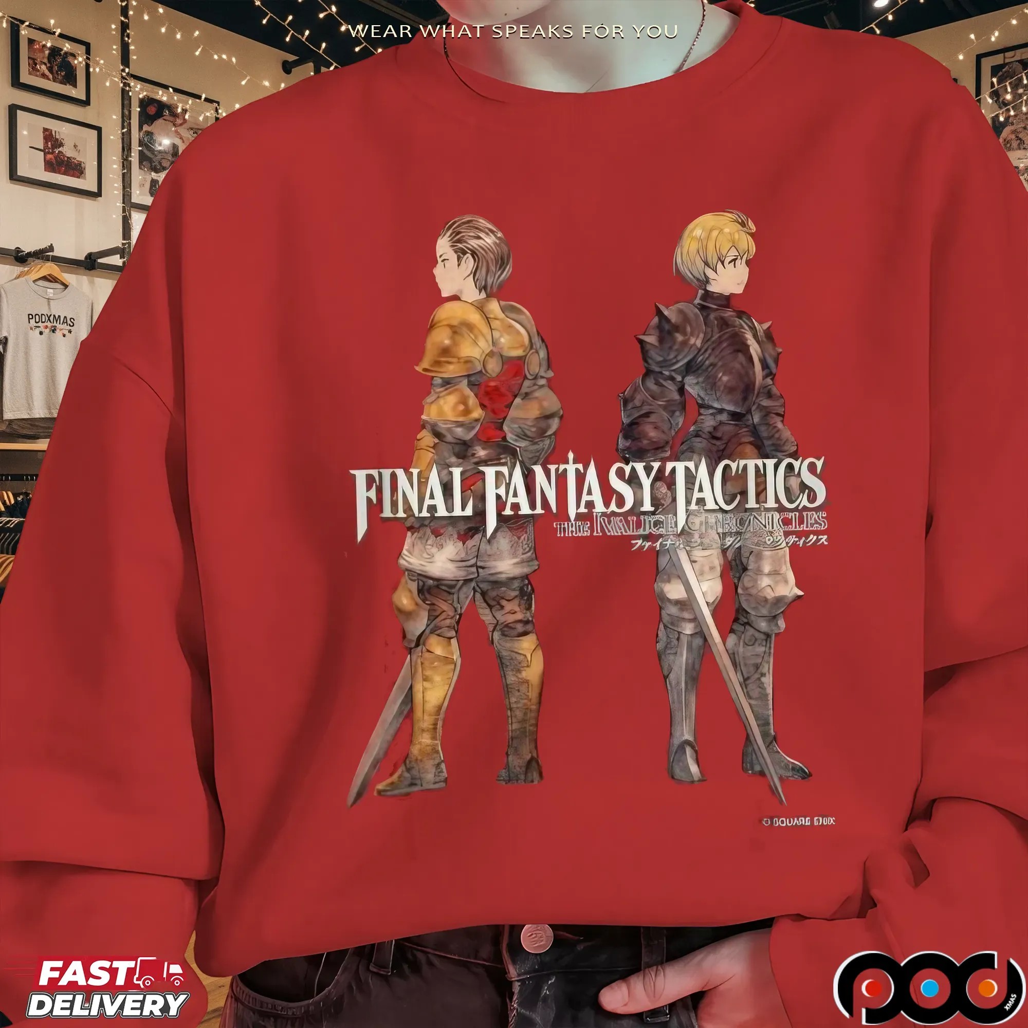 Final Fantasy Tactics The Ivalice Chronicles Delita and Ramza T Shirt