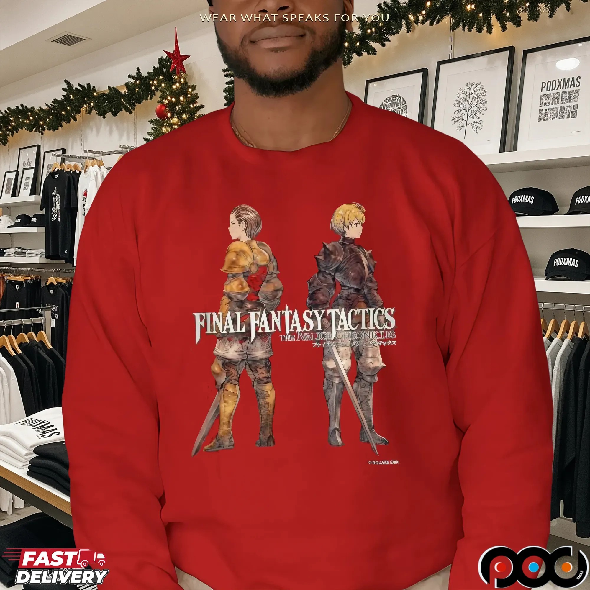 Final Fantasy Tactics The Ivalice Chronicles Delita and Ramza T Shirt