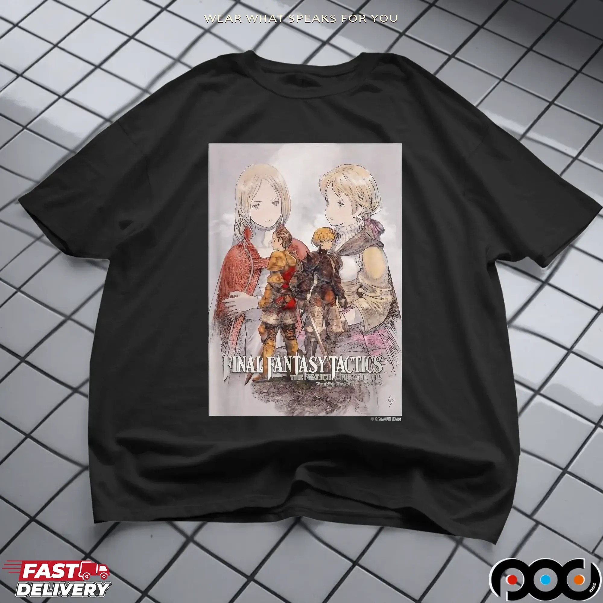 Final Fantasy Tactics The Ivalice Chronicles Key Visual Poster T Shirt