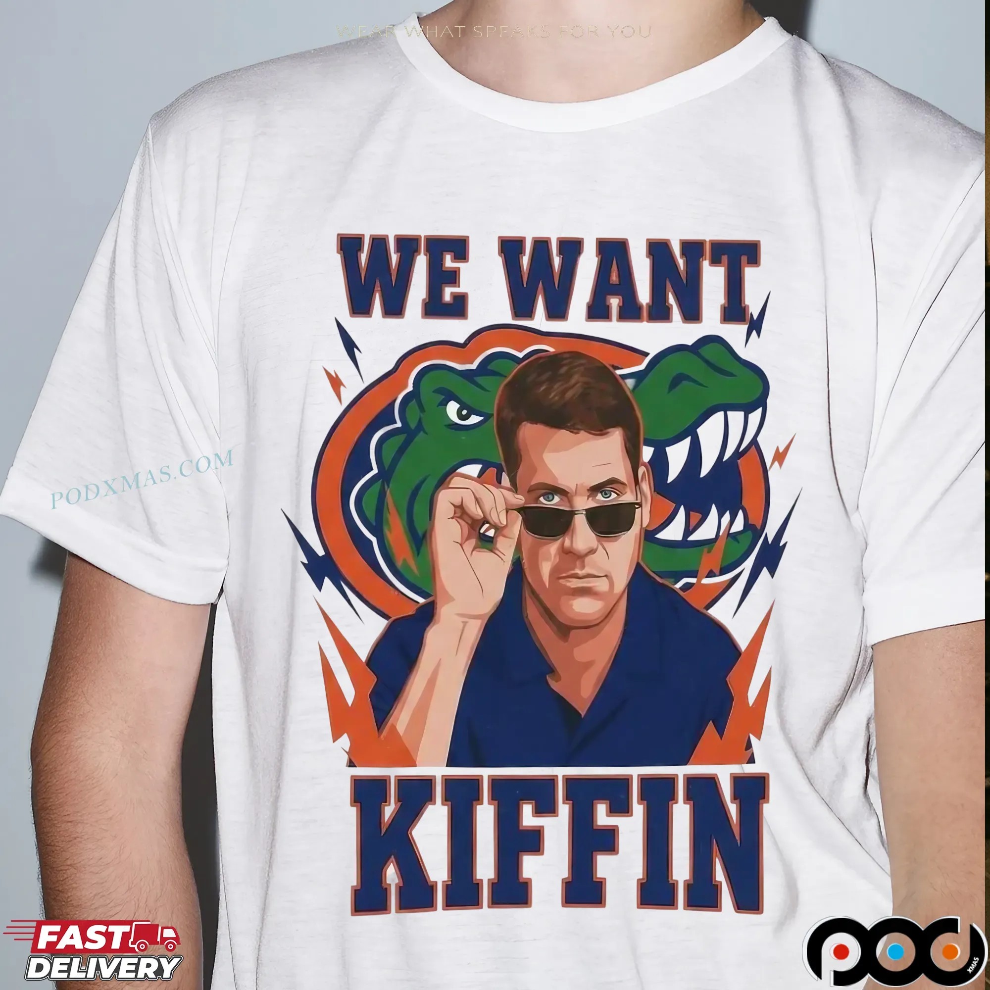 Florida Gators We Want Kiffin Graphic T Shirt