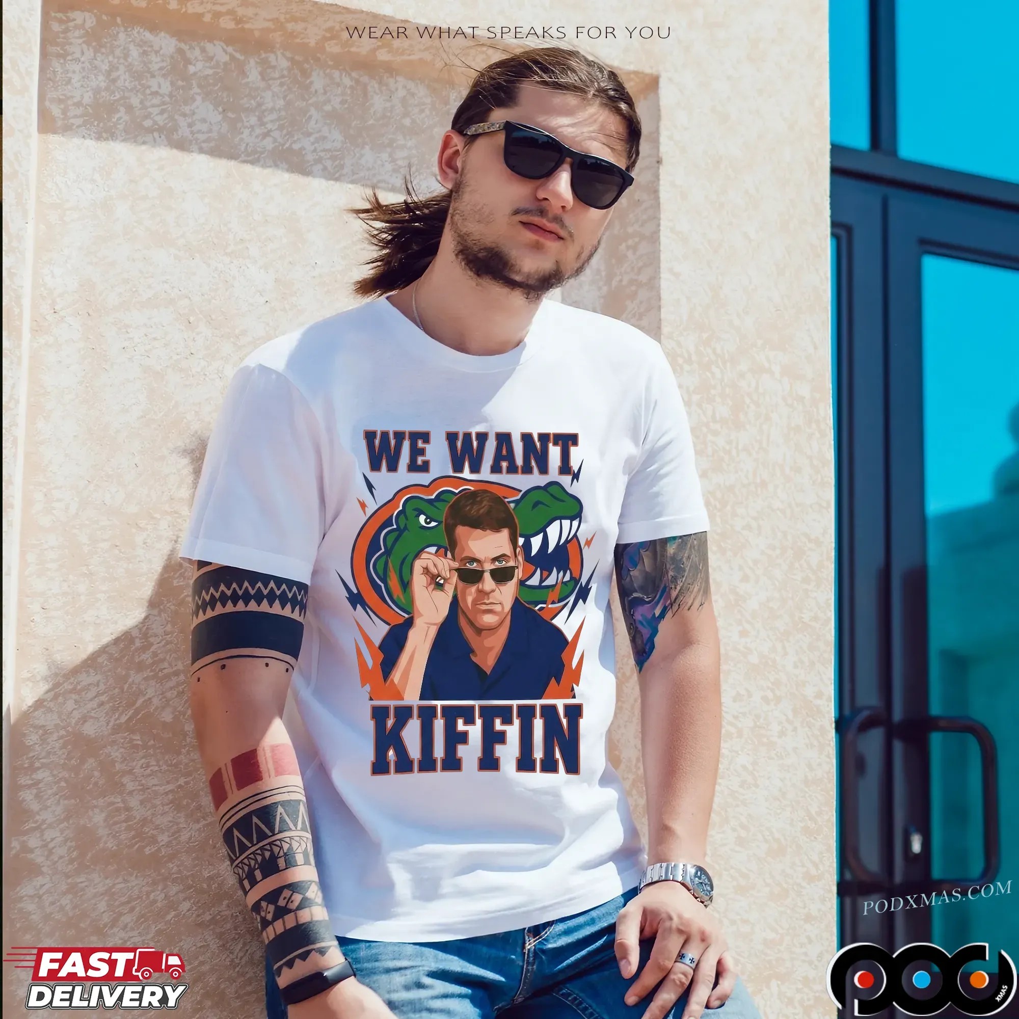 Florida Gators We Want Kiffin Graphic T Shirt