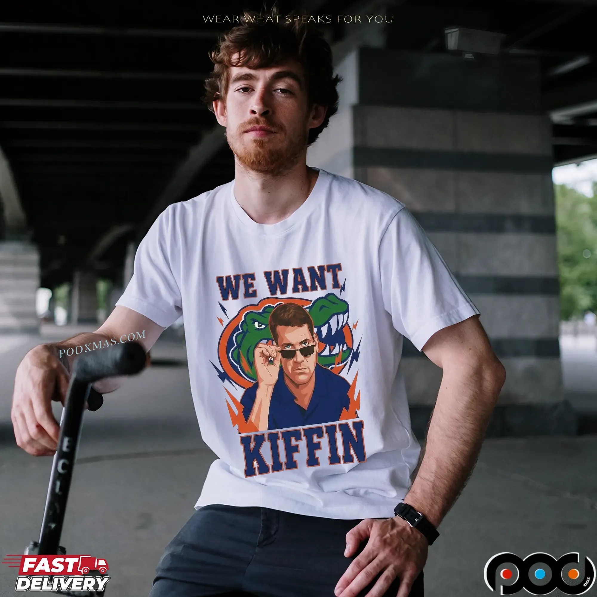 Florida Gators We Want Kiffin Graphic T Shirt