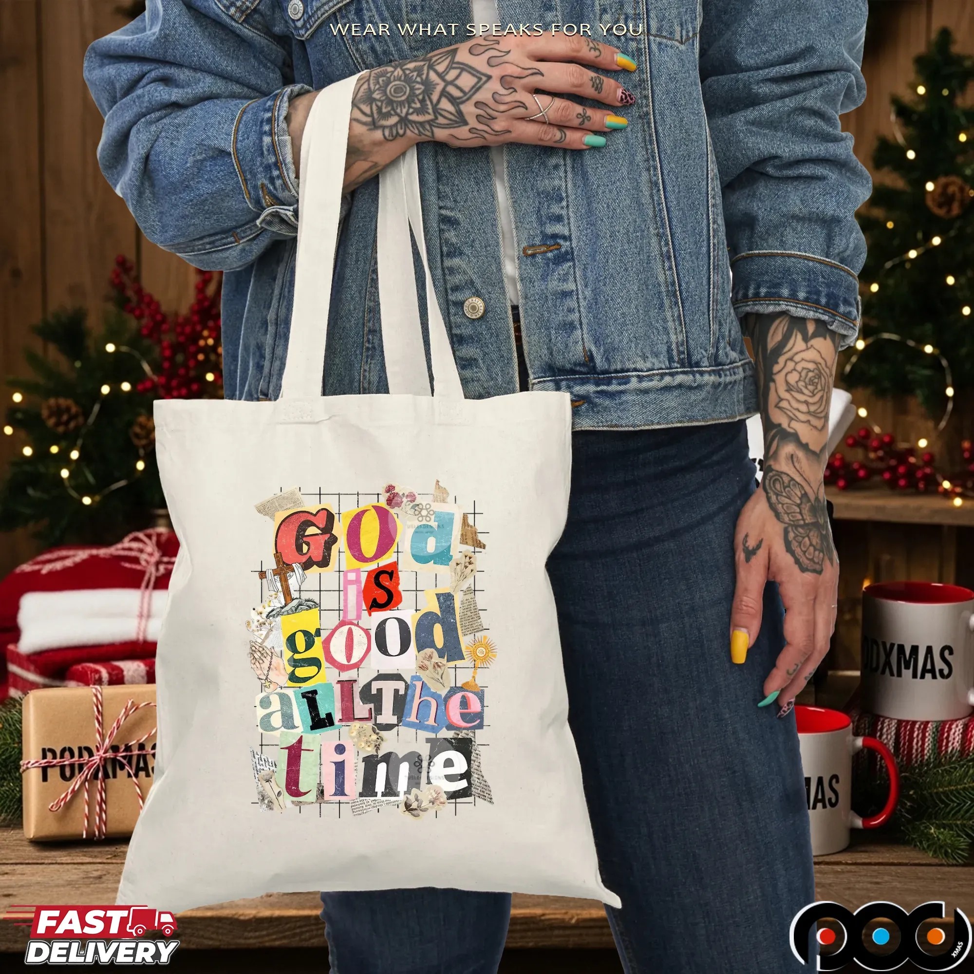 Follow Jesus Collage Y2k Bundle, Coquette Jesus, Christian ,Preppy God Is Good Design, Bible Verse T Shirt