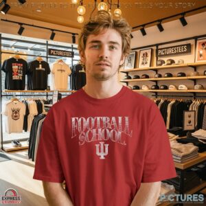 Football School Indiana Hoosiers T Shirt