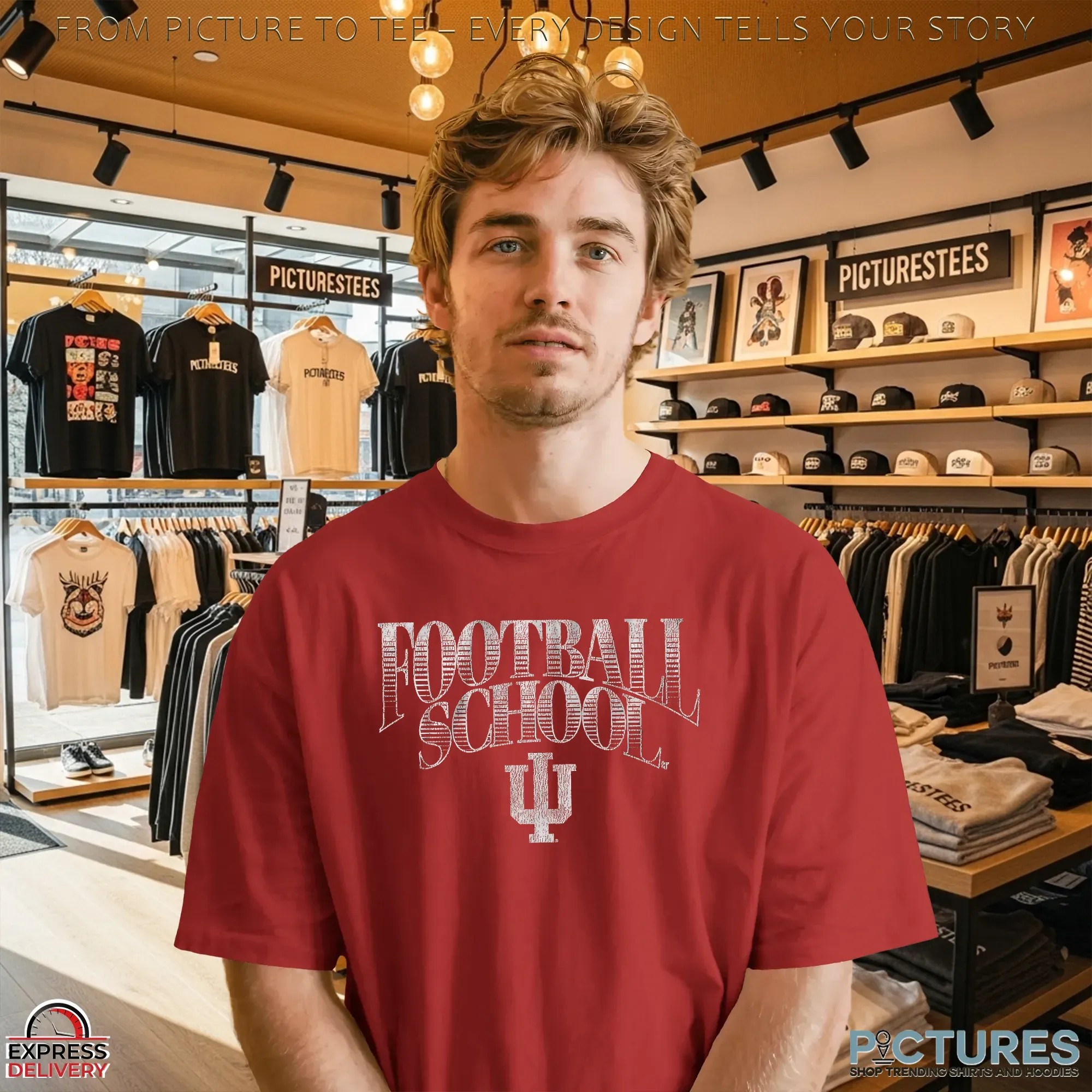 Football School Indiana Hoosiers T Shirt