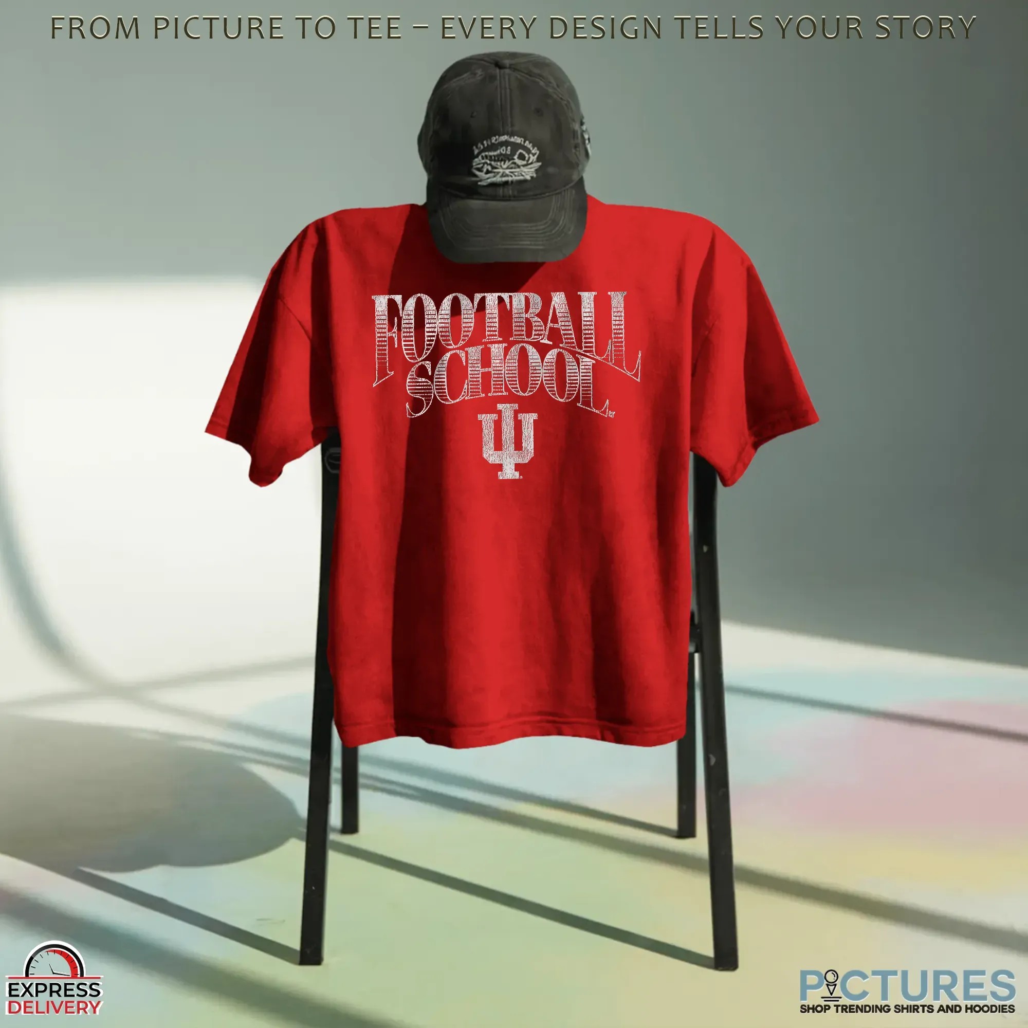 Football School Indiana Hoosiers T Shirt