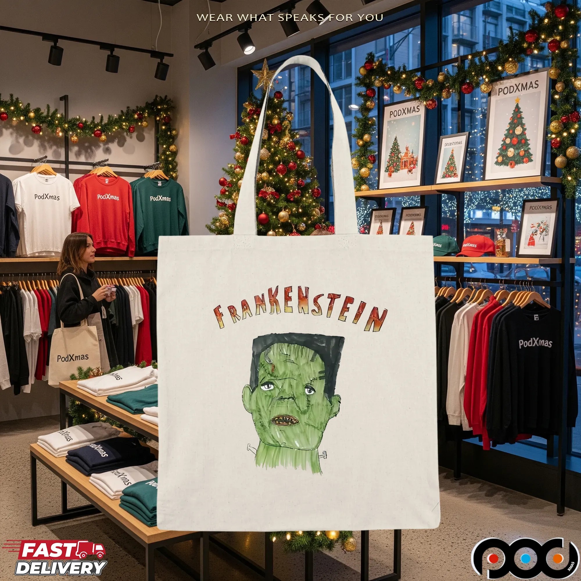 Frankenstein’s monster of the Modern Prometheus t shirt