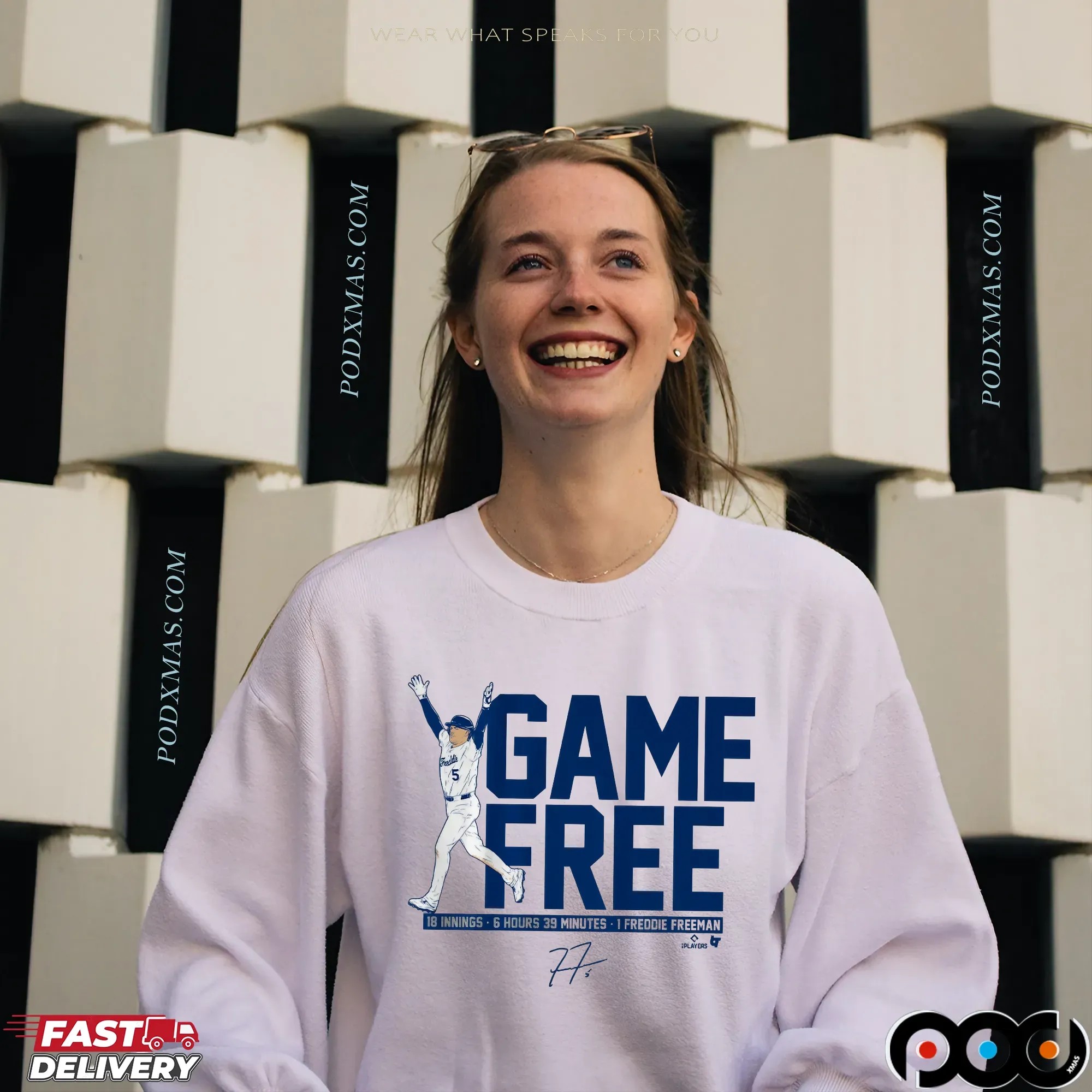 Freddie Freeman Game Free 18 Innings 6 Hours 39 Minutes T Shirt