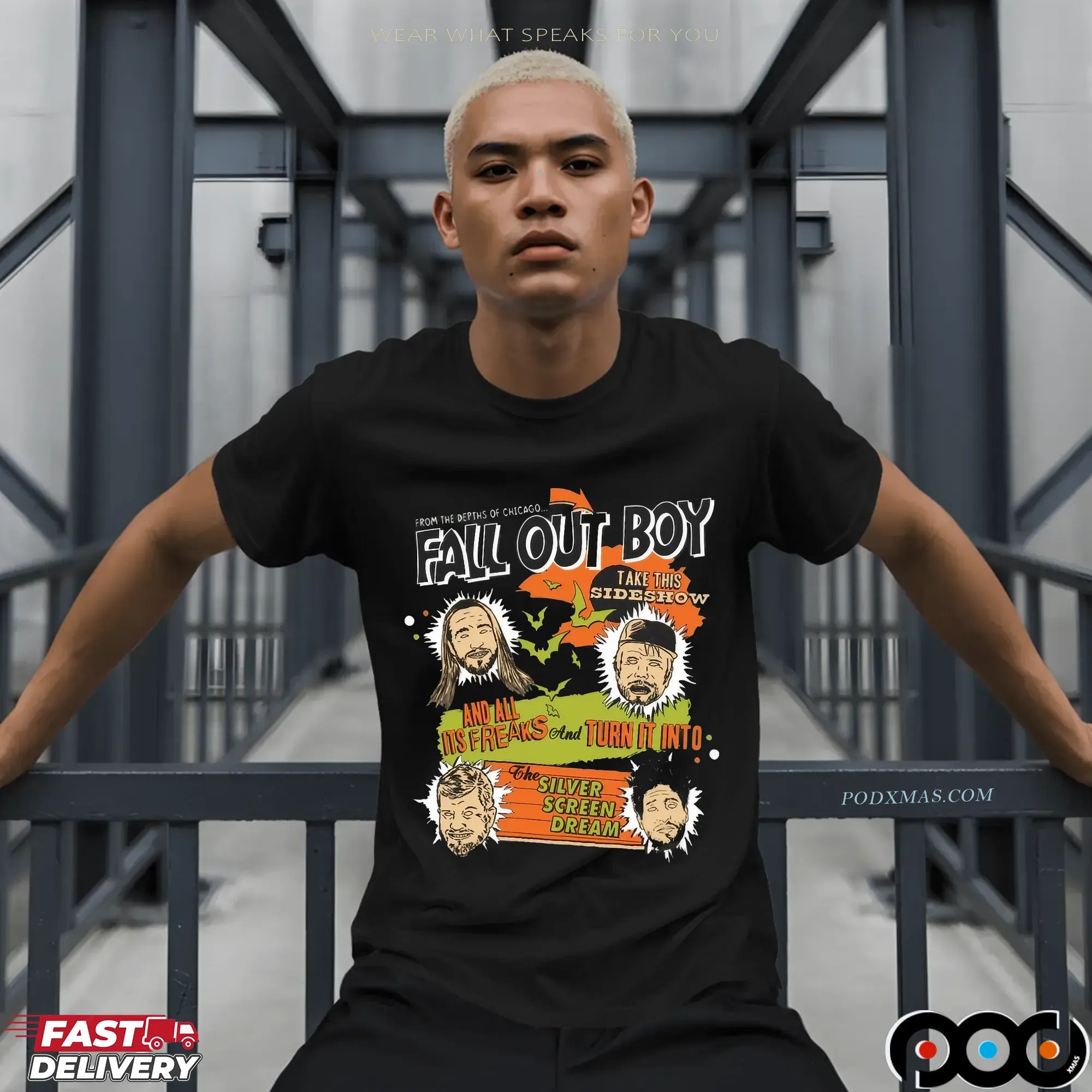 From The Depths Of Chicago Take This Sideshow FAB Halloween 2025 Drop Novocaine Lyric T Shirt