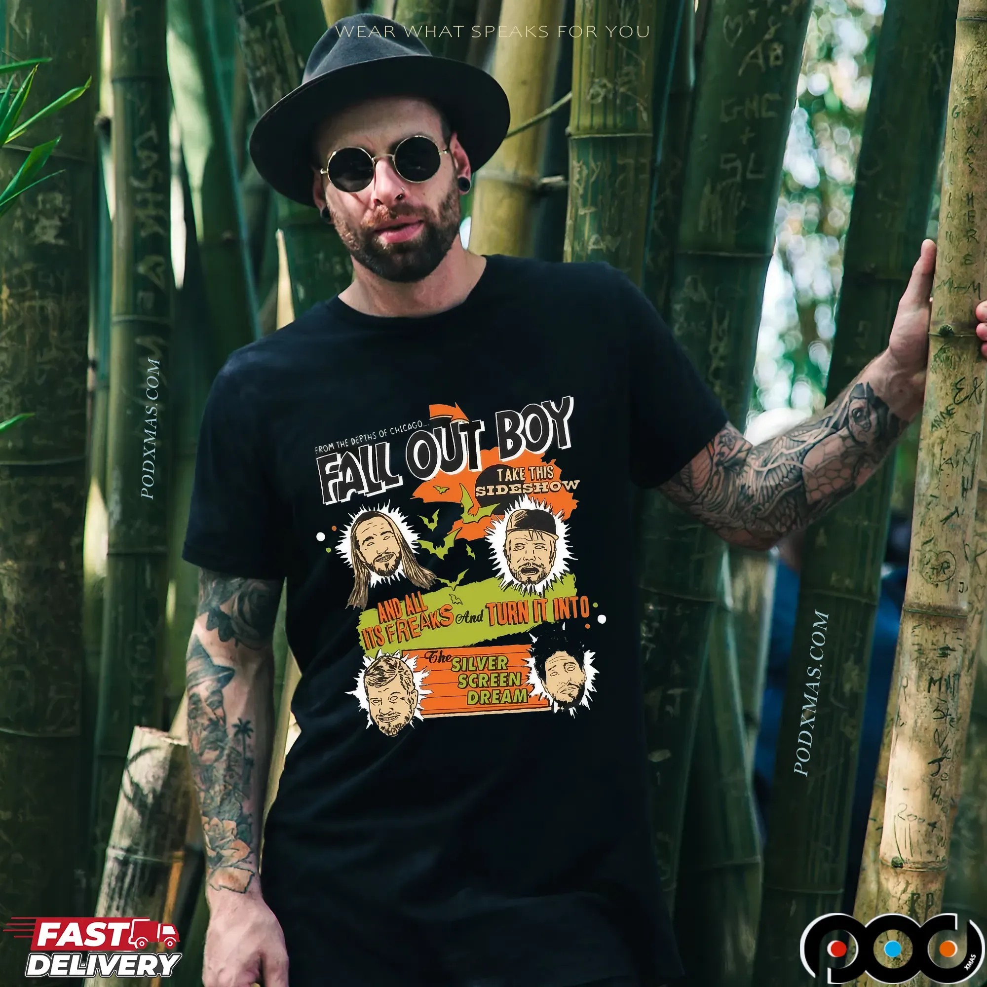 From The Depths Of Chicago Take This Sideshow FAB Halloween 2025 Drop Novocaine Lyric T Shirt