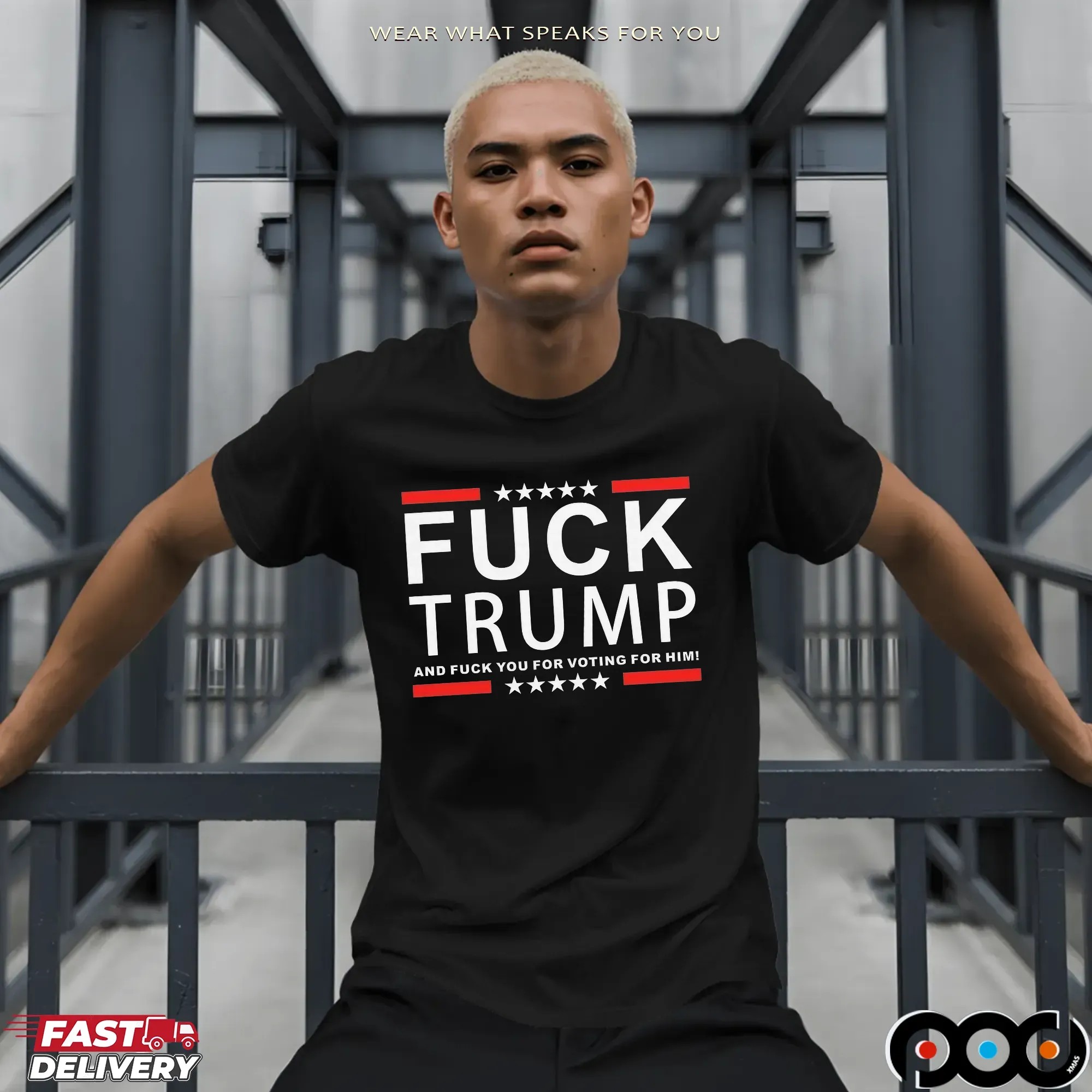 Fuck Trump And Fuck You For Voting For Him T Shirt