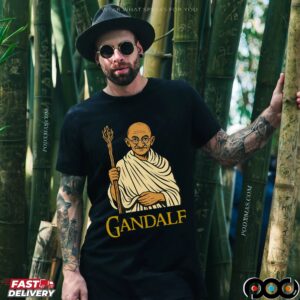 Gandalf Gandhi Graphic T Shirt
