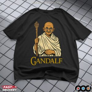 Gandalf Gandhi Graphic T Shirt