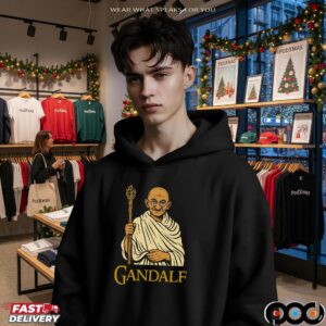 Gandalf Gandhi Graphic T Shirt