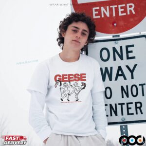 Geese There Is Only Dance Music In Times Of War T Shirt