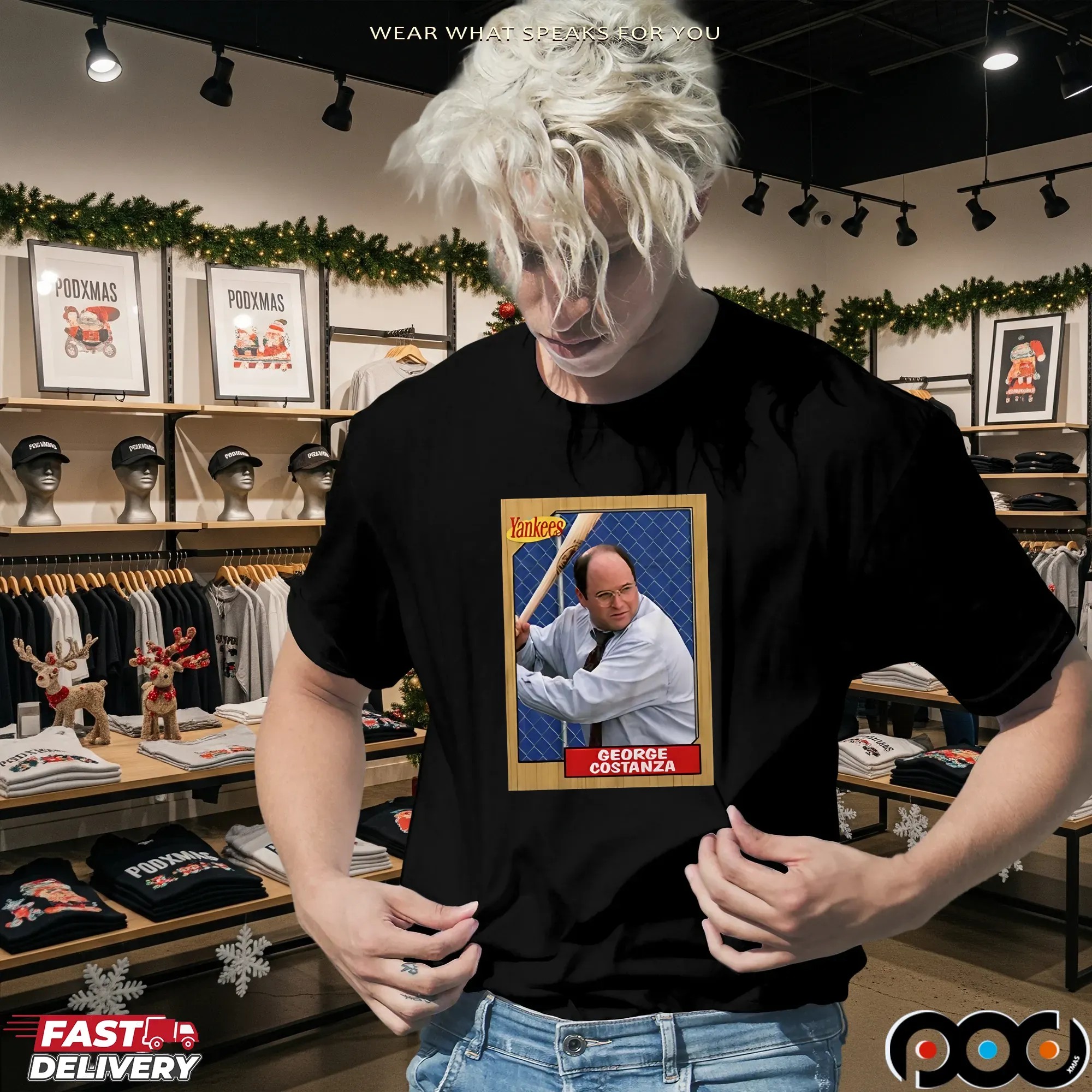 George Costanza Yankees shirt