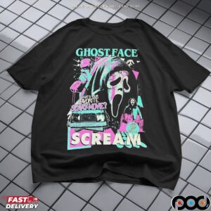 GhostFace Scream Halloween Horror Movie 1996 T Shirt