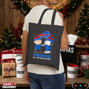 Go Bills Snoopy And Charlie Brown Buffalo Bills Fans Forever Not Just When We Win T Shirt