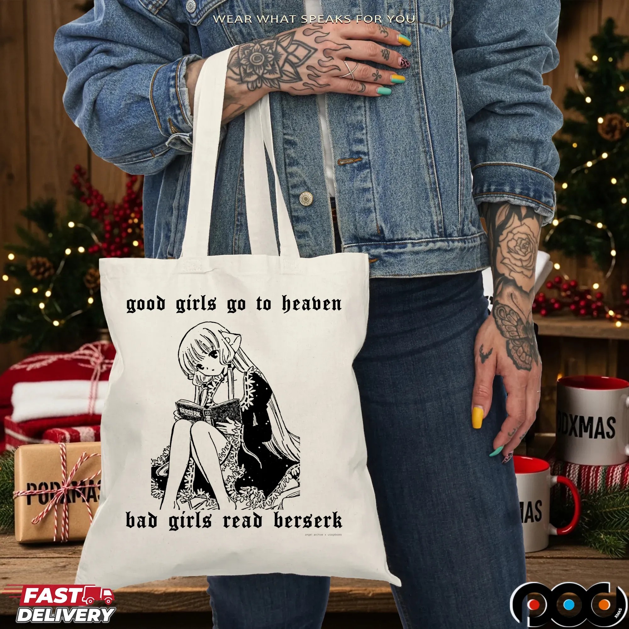 Good Girls Go To Heaven Bad Girls Read Berserk This And A Complete Set Of Berserk Deluxe Edition Anime Girl X Berserk Deluxe T Shirt