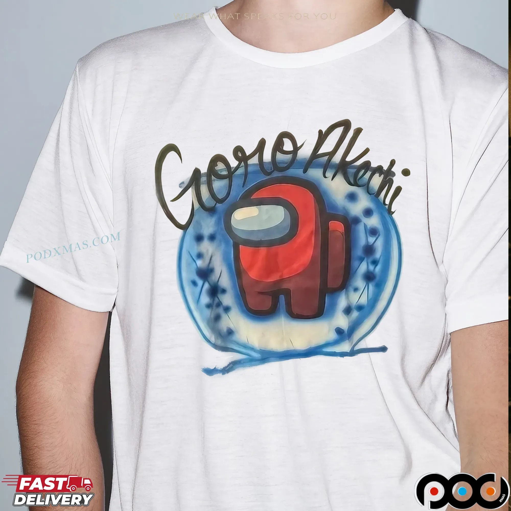 Goro Akechi Among Us Graffiti T Shirt