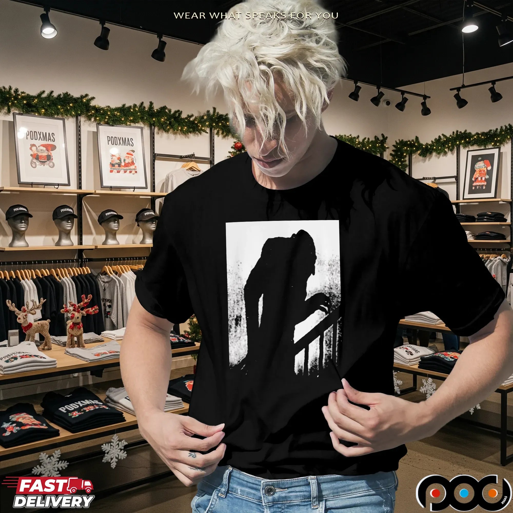 Gothic Nosferatu Vampire Horror Halloween T Shirt