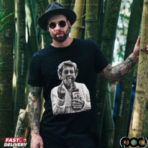 Granny Middle Finger Holding a Jameson Whiskey T Shirt