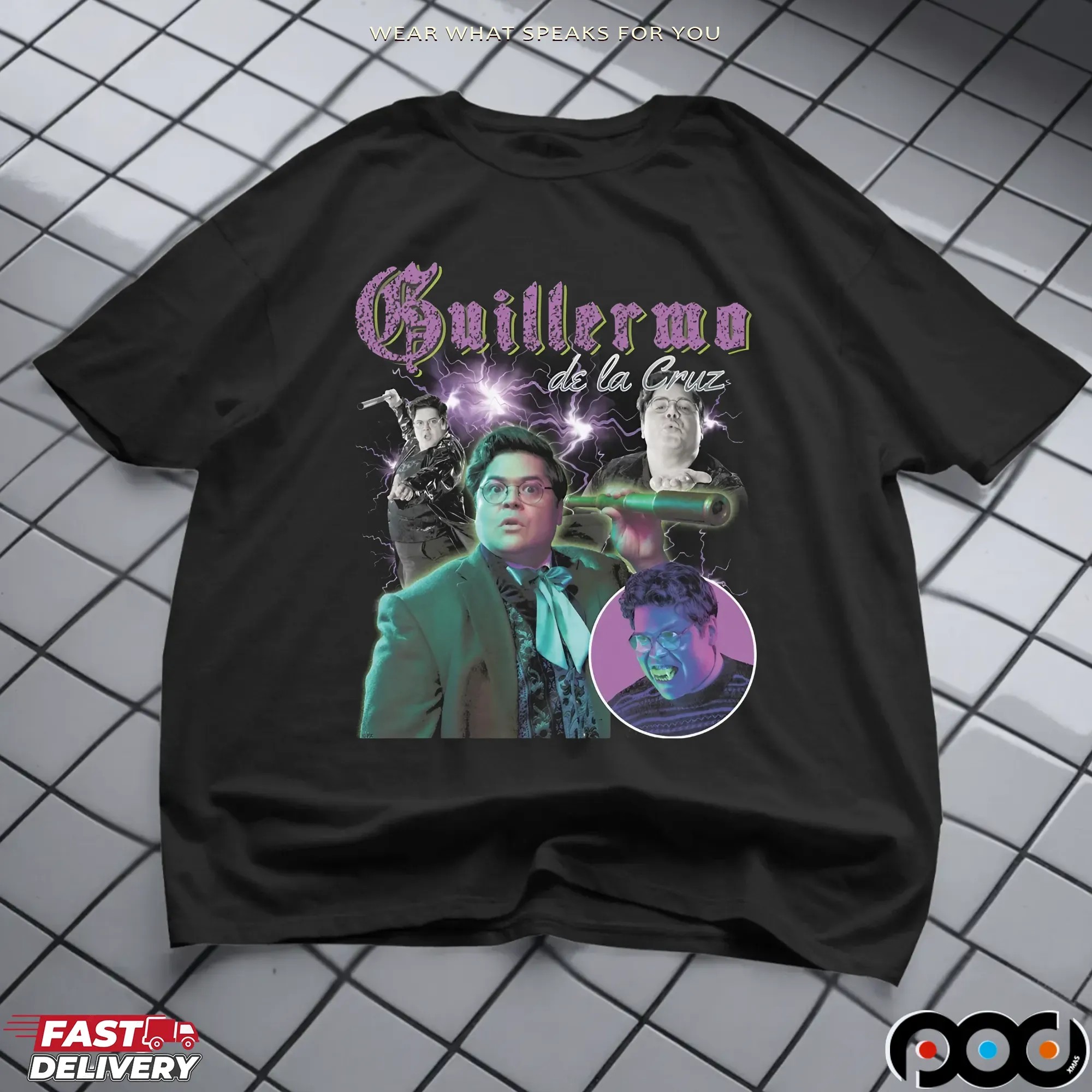 Guillermo De La Cruz What We Do In The Shadows Vintage Bootleg T Shirt