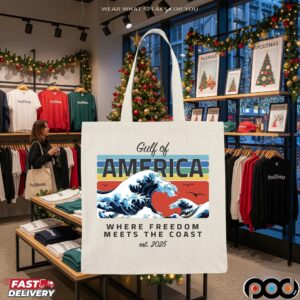 Gulf of America Where Freedom Meets The Coast Est 2025 T Shirt