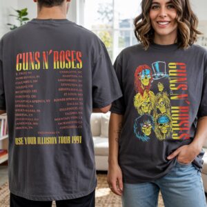 Guns N' Roses Use Your Illusion I 1991 Tour Shirt