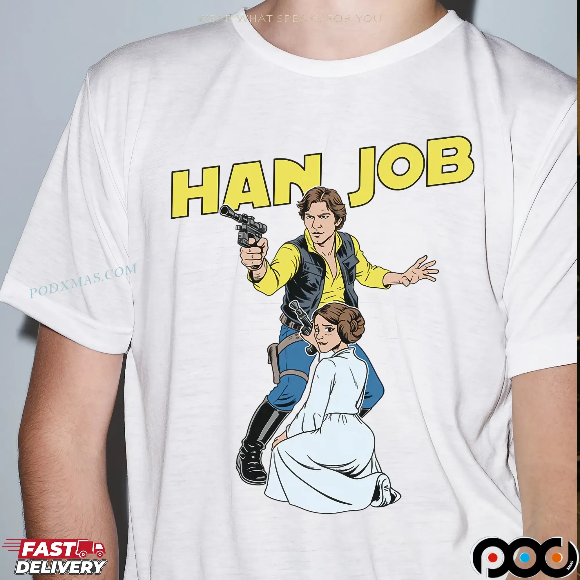 HAN JOB Star Wars Parody T Shirt