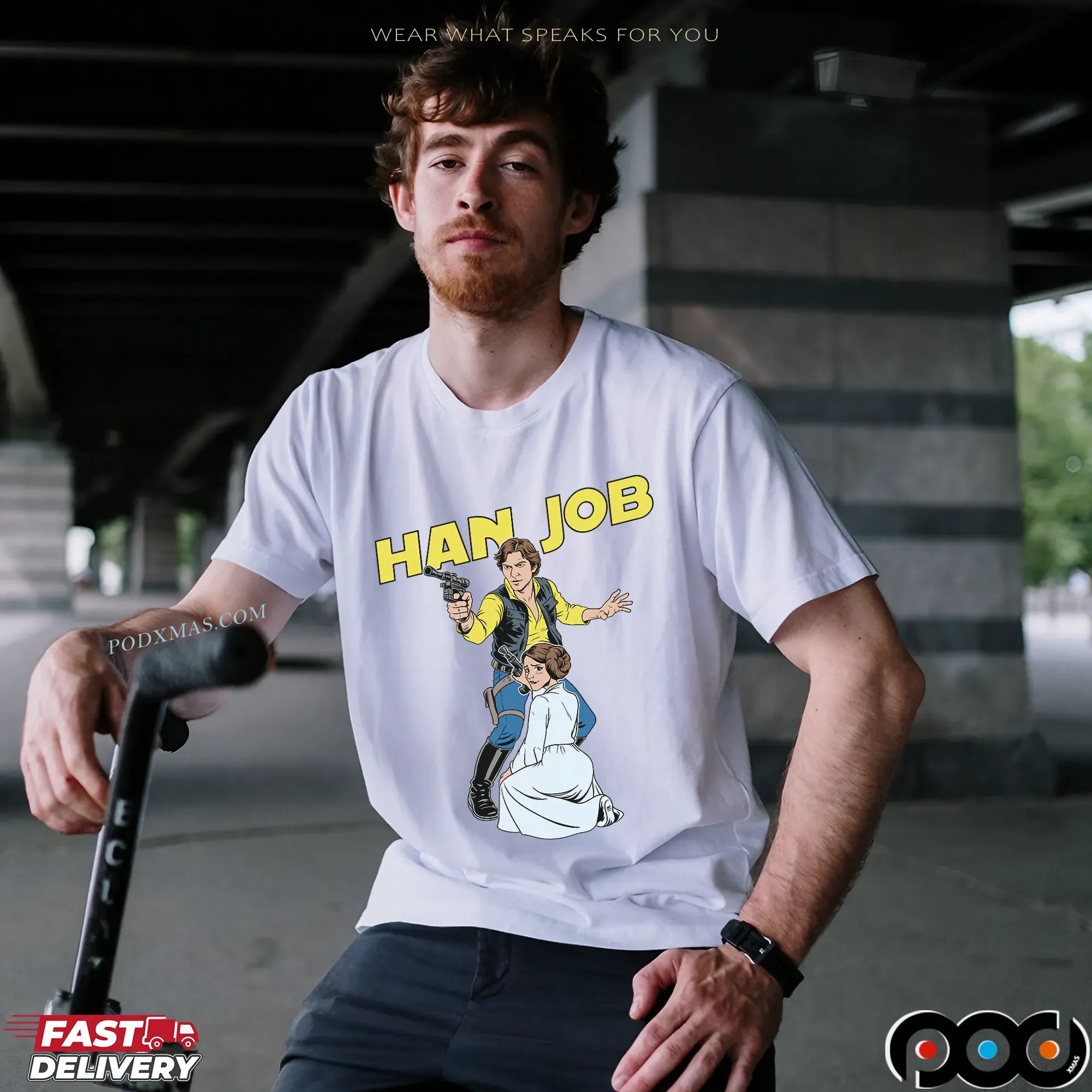 HAN JOB Star Wars Parody T Shirt