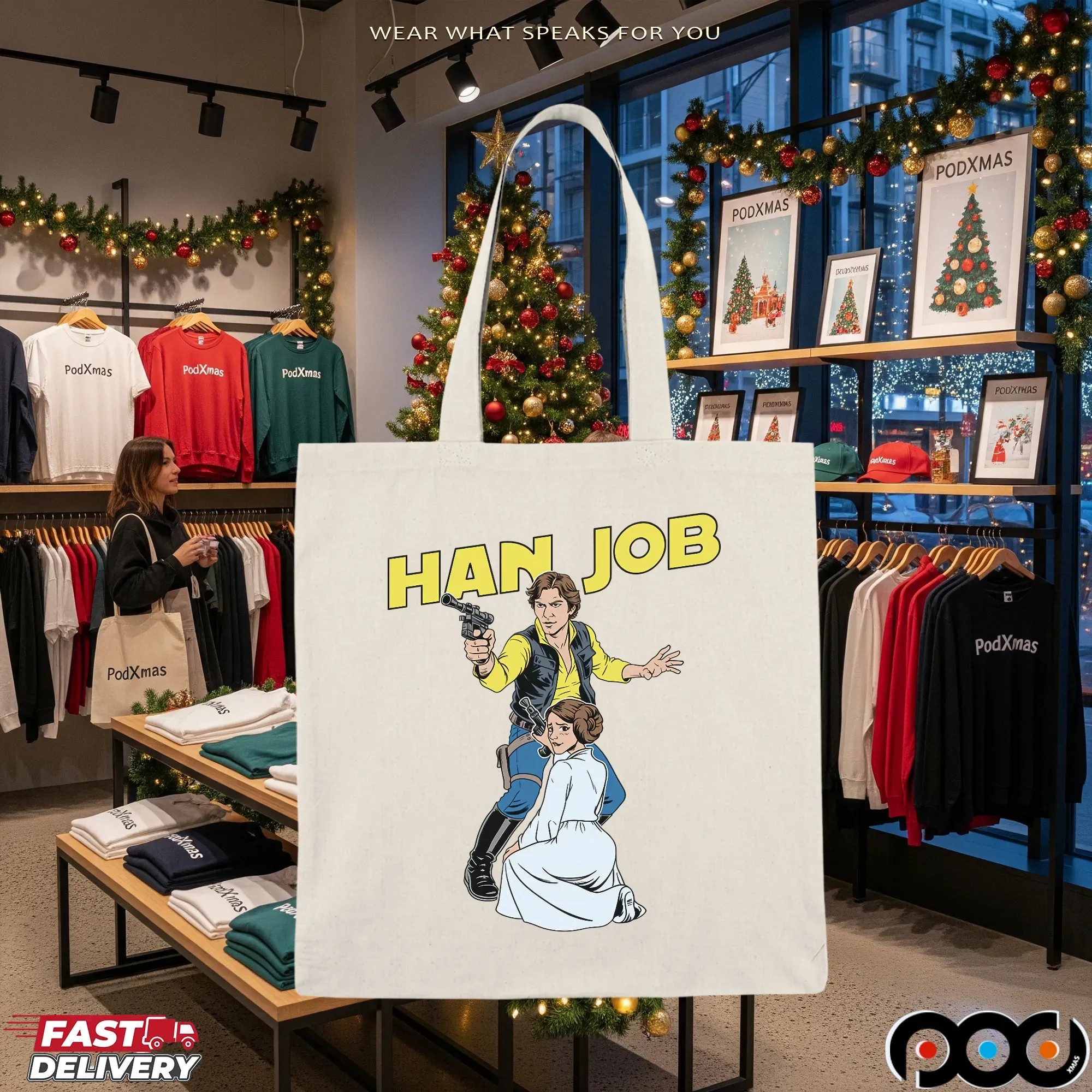 HAN JOB Star Wars Parody T Shirt