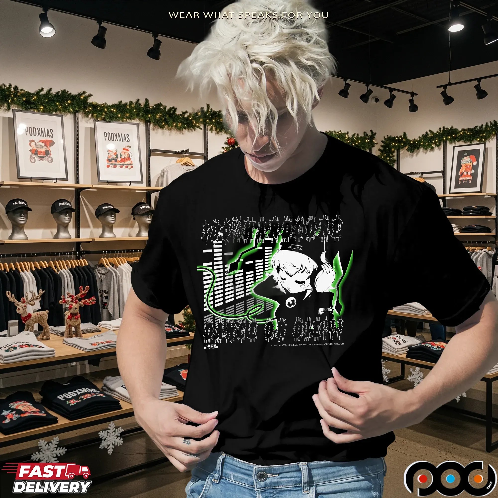 HARDCORE Dance or Die Gabber Biohazard Ravecore T Shirt